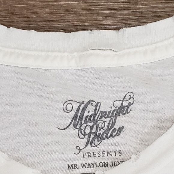 NWOT Midnight Rider Ladies & Gentlemen Waylon Jennings Unisex Tee Size XXL - Picture 10 of 11